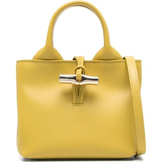 Longchamp borsa tote le roseau piccola - verde