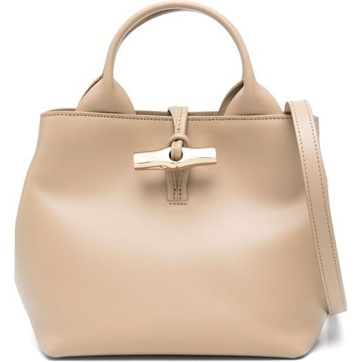 Longchamp borsa tote le roseau piccola - toni neutri