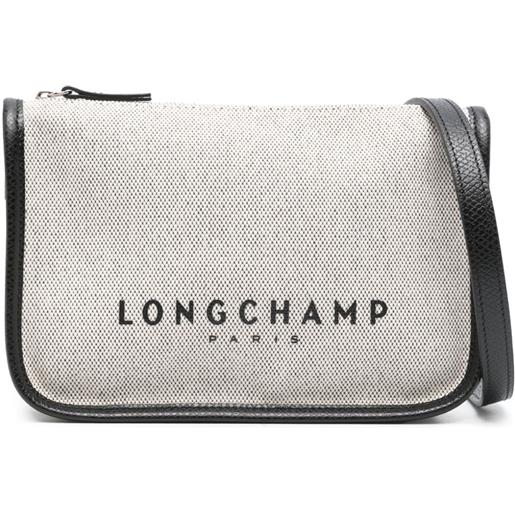 Longchamp borsa a spalla essential - toni neutri