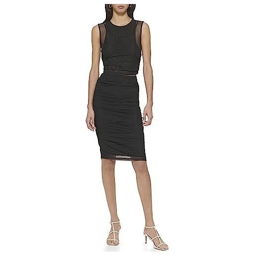 DKNY gonna da donna in rete, nero, xxs