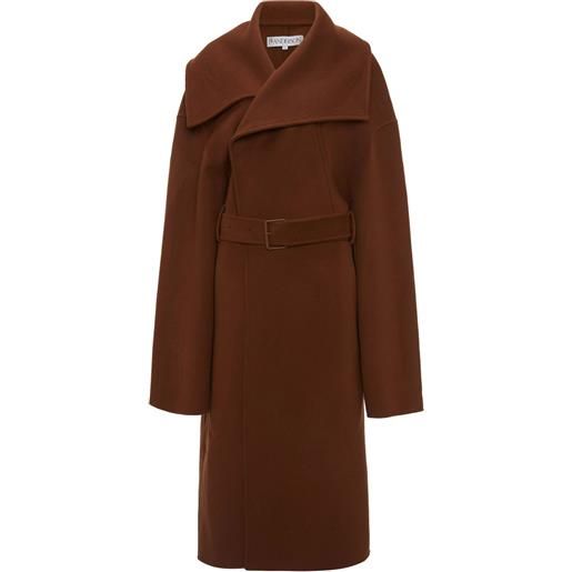 JW Anderson cappotto con cintura - marrone