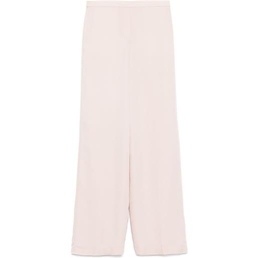 Theory pantaloni in seta - rosa