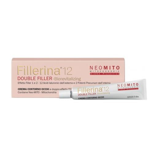 Fillerina labo Fillerina 12 double filler biorevitalizing contorno occhi grado 5 - 15ml
