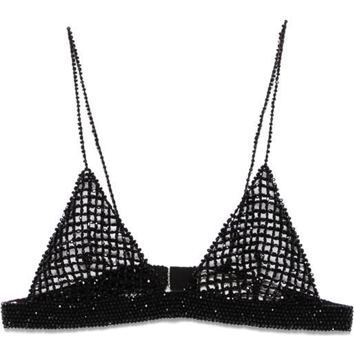 Golden Goose top con perline - nero