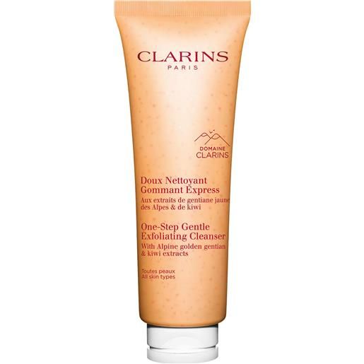 Clarins doux nettoyant gommant express gel detergente viso 125ml