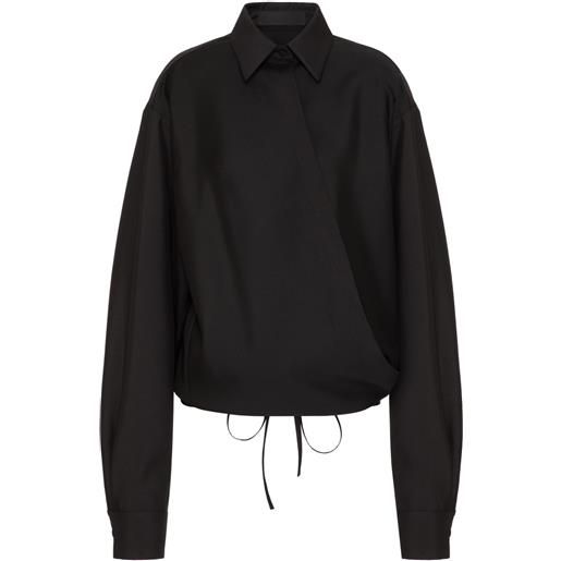 Valentino Garavani camicia techno light - nero