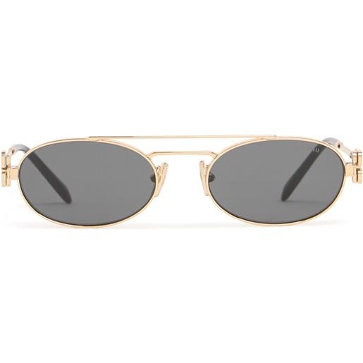 MIU MIU occhiali da sole in metallo