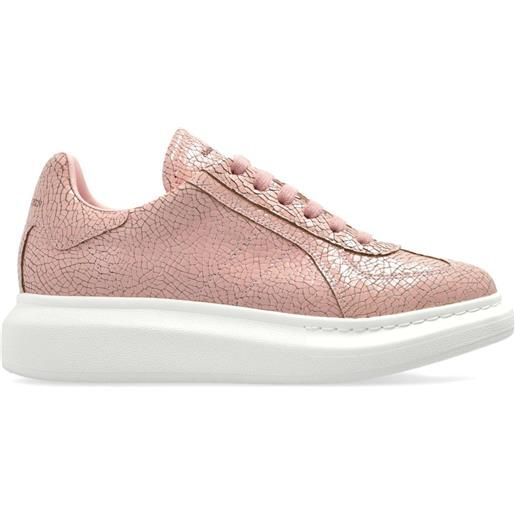 Alexander McQueen sneakers oversize in pelle - rosa