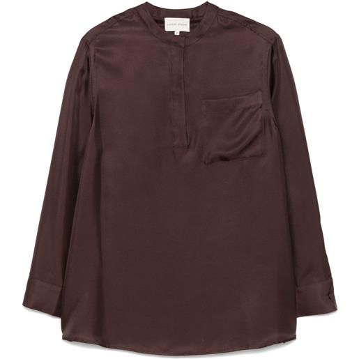 LouLou de Saison camicia eden - marrone