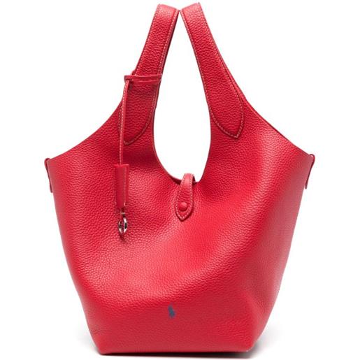 Polo Ralph Lauren borsa tote polo play - rosso