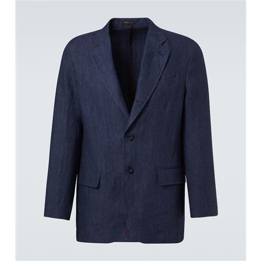 Rubinacci blazer in lino