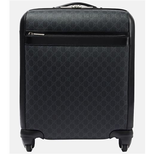 Gucci valigia in canvas gg