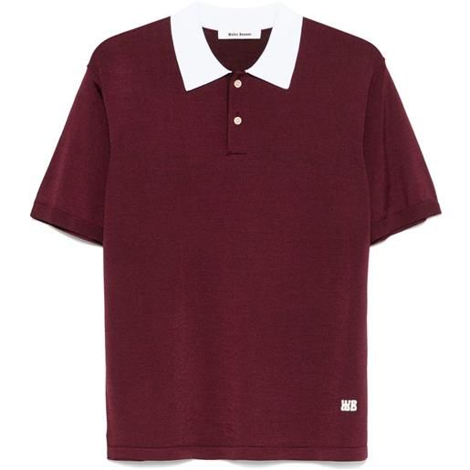 Wales Bonner polo sun - rosso