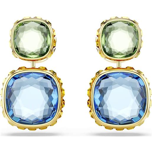 SWAROVSKI orecchini chroma, multicolore, placcati color oro 5692492