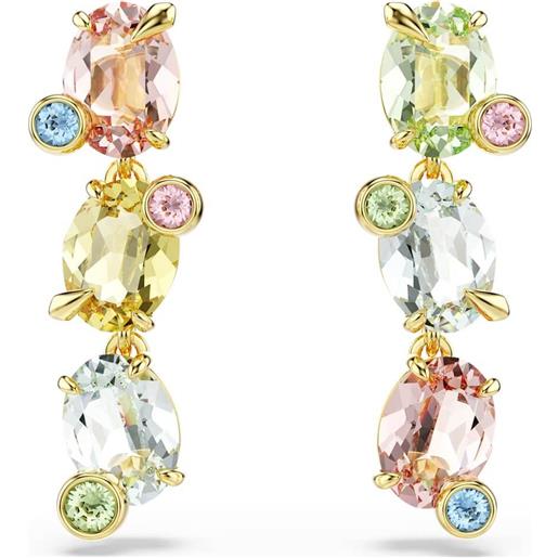 SWAROVSKI orecchini gema, multicolore, placcati color oro 5714815