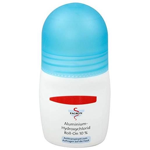 FAGRON aluminium hydroxychlorid roll-on 10% antitranspirant, 50 ml soluzione