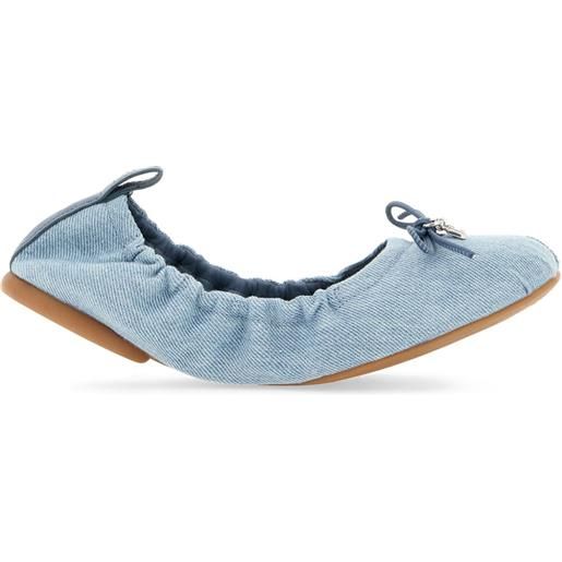 Hogan ballerine denim - blu