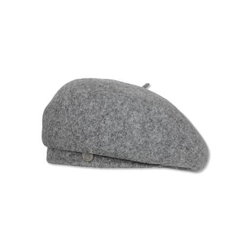 LumiSyne cappello basco per donna berretto francese classico misto lana tinta unita con decorazione in metallo regolabile vintage cappello da artista pittore berretti leggero caldo per autunno inverno