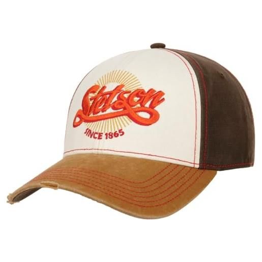 Stetson Cappellino Trucker Vintage Print Uomo – Berretto Baseball Mesh Snapback Regolabile, Visiera Da 7 Cm - 3