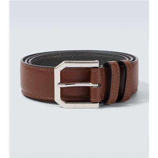 Kiton cintura in pelle