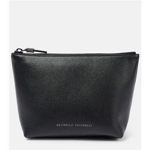 Brunello Cucinelli pochette small in pelle