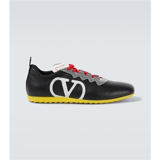 Valentino Garavani sneakers chromathon vlogo in pelle
