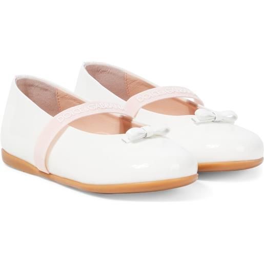 Dolce&Gabbana Kids ballerine in pelle