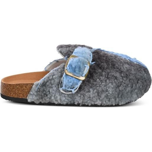 Arizona Love slippers virgin fur - blu