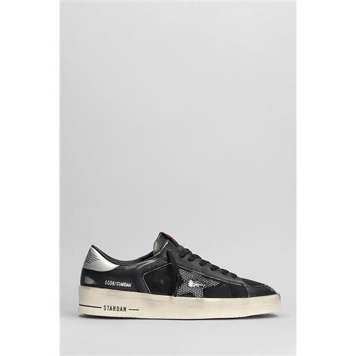 Golden Goose Deluxe Brand sneakers stardan in pelle nera