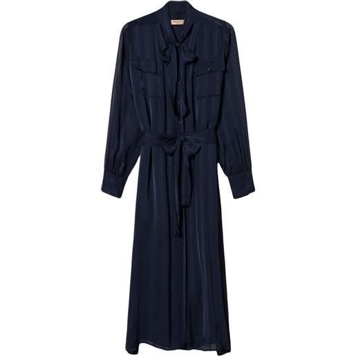 TWINSET chemisier in georgette - blu