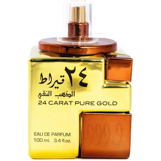Lattafa 24 carat pure gold eau de parfum unisex 100 ml