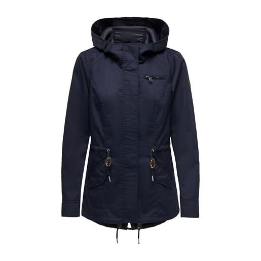 ONLY onllorca canvas parka cc otw übergangsjacke, moonbeam, l donna