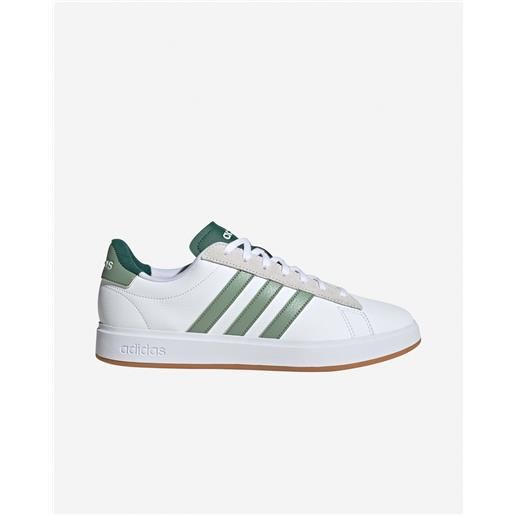 Adidas core grand court 2.0 m - scarpe sneakers - uomo - bianco