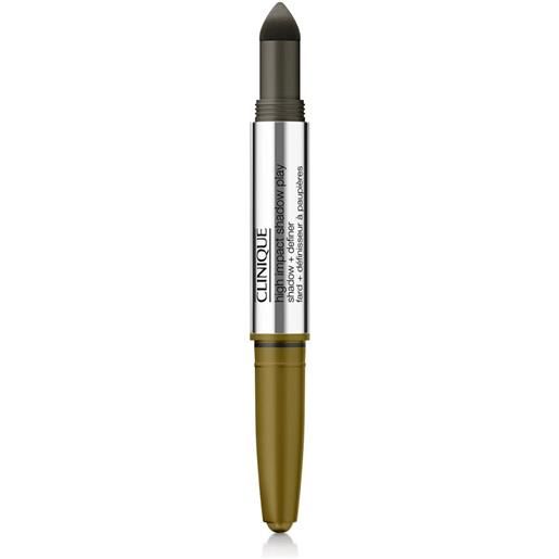 Clinique high impact shadow play ombretto 4 ml mixed greens satinata, opaco, brillante
