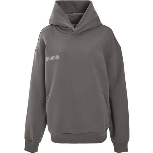 Pangaia felpa dna con cappuccio - grigio