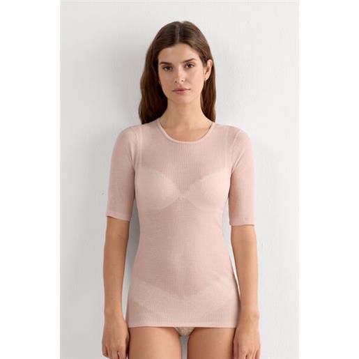 Intimissimi maglia manica corta ultranatural with cashmere rosa