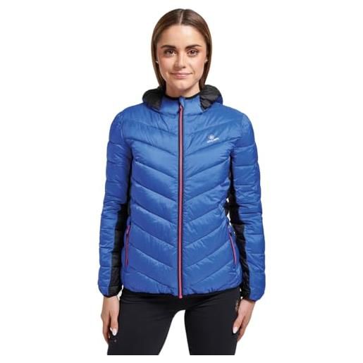Athl dpt. Cappotto invernale da donna foderato/giacca sportiva/giacca ibrida in design sportivo con cappuccio pratico, m