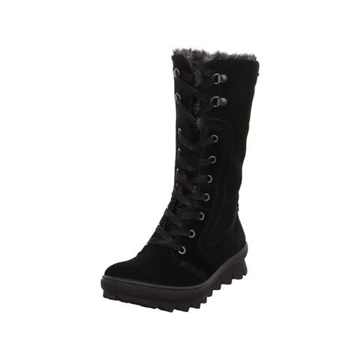 Legero novara gore-tex-imbottitura calda, stivali da neve donna, nero 0000, 41 eu