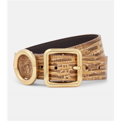 Jacquemus cintura regalo in pelle stampata