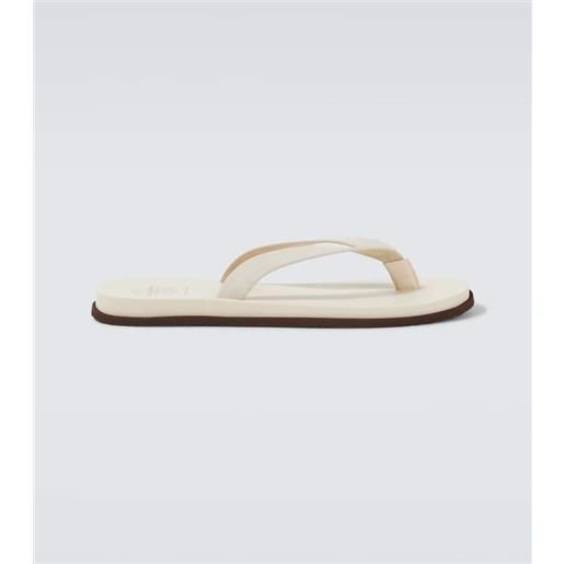 Brunello Cucinelli sandali infradito in pelle