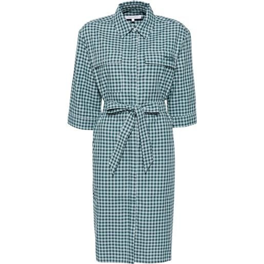 Maison Kitsuné abito con tasche - verde