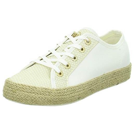 bugatti 431a2n015869 scarpe stringate, donna, beige (reptile print offwhite), 41 eu
