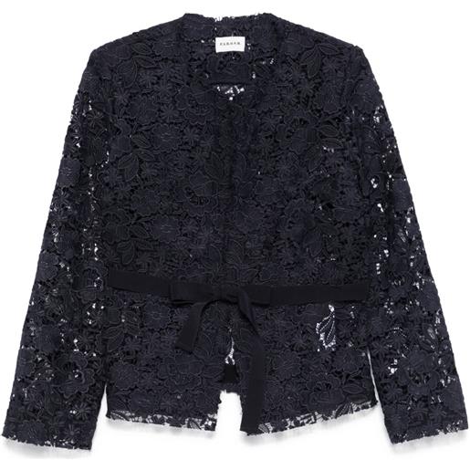 P.A.R.O.S.H. giacca in pizzo - nero