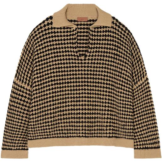 Alanui maglione tropical shadow - toni neutri