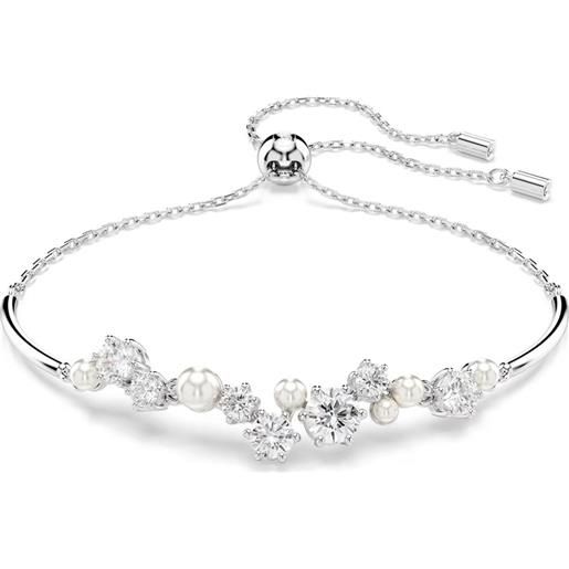 SWAROVSKI bracciale constella, crystal pearl, bianco, placcato rodio 5705618