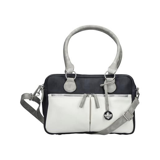 Rieker h1523, shopper donna, blu, s
