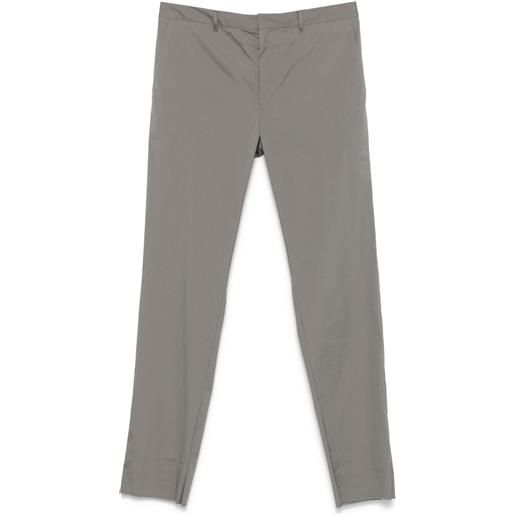 Prada cargo con logo a triangolo - grigio