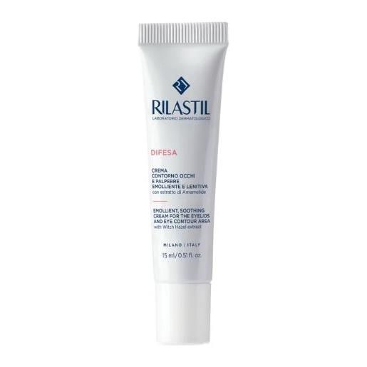 Rilastil difesa crema contorno occhi emolliente lenitiva 15 ml