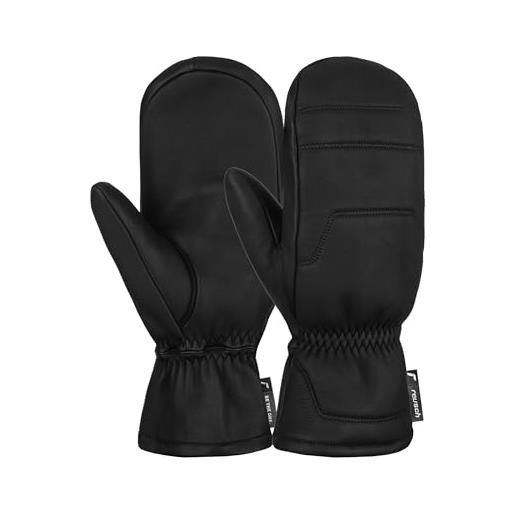 Reusch sense mitten guanti unisex molto caldi, antivento e traspiranti, per attività all'aria aperta, guanti per uomo e donna, in pelle piena di alta qualità