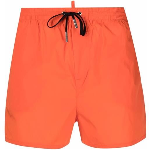DSQUARED2 costume da bagno con stampa - arancione